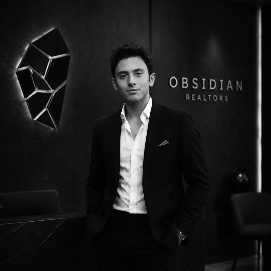 Sidhharrth Rana, Founder and Managing Director of Obsidian Realtors, photographed at the Obsidian office